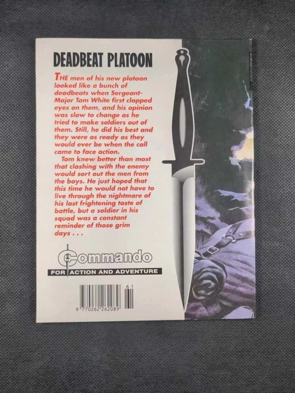 Commando Comic Issue Number 3359 Deadbeat Platoon