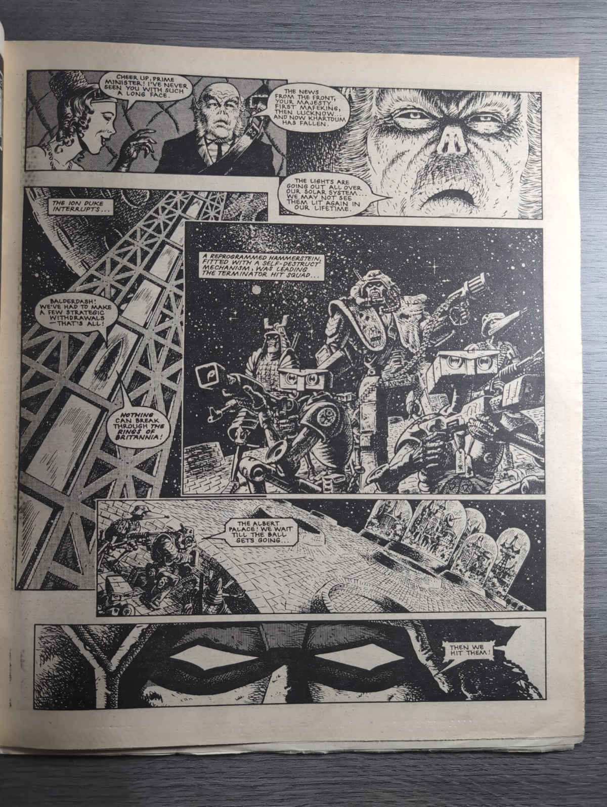 2000AD Prog 395 Featuring Judge Dredd Comic 8th Dec 1984 Vintage Retro Comic