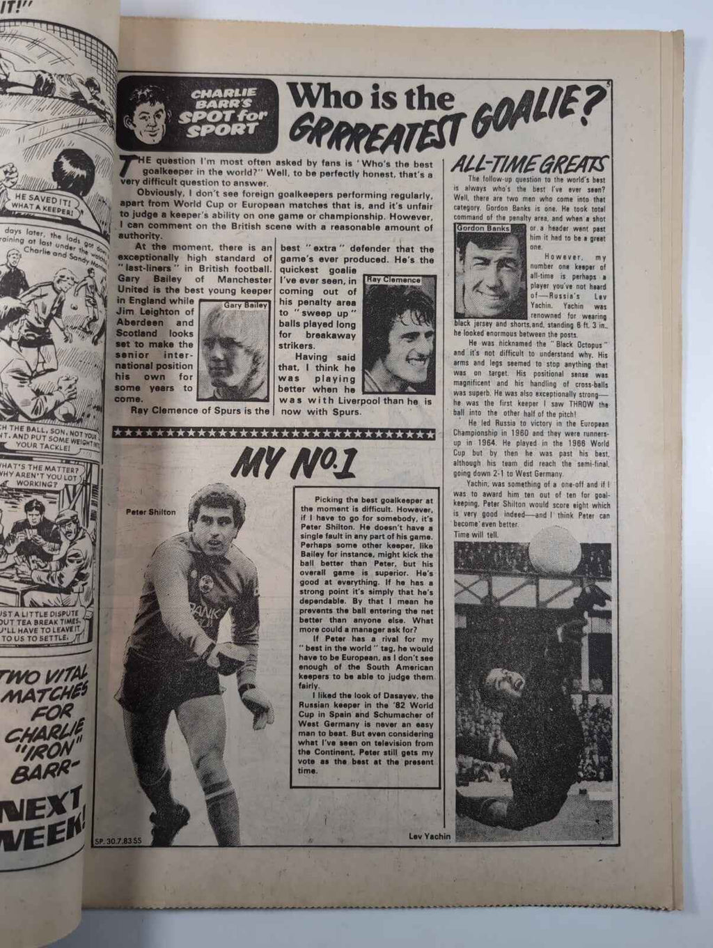 Spike Comic Issue No. 28 July 30th 1983 D.C Thomson Vintage Retro Comic