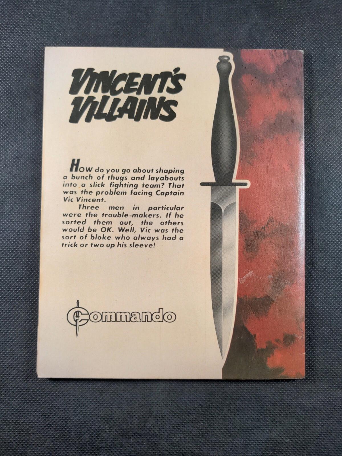 Commando Comic Issue Number 1352 Vincent's Villains - Retrorama UK