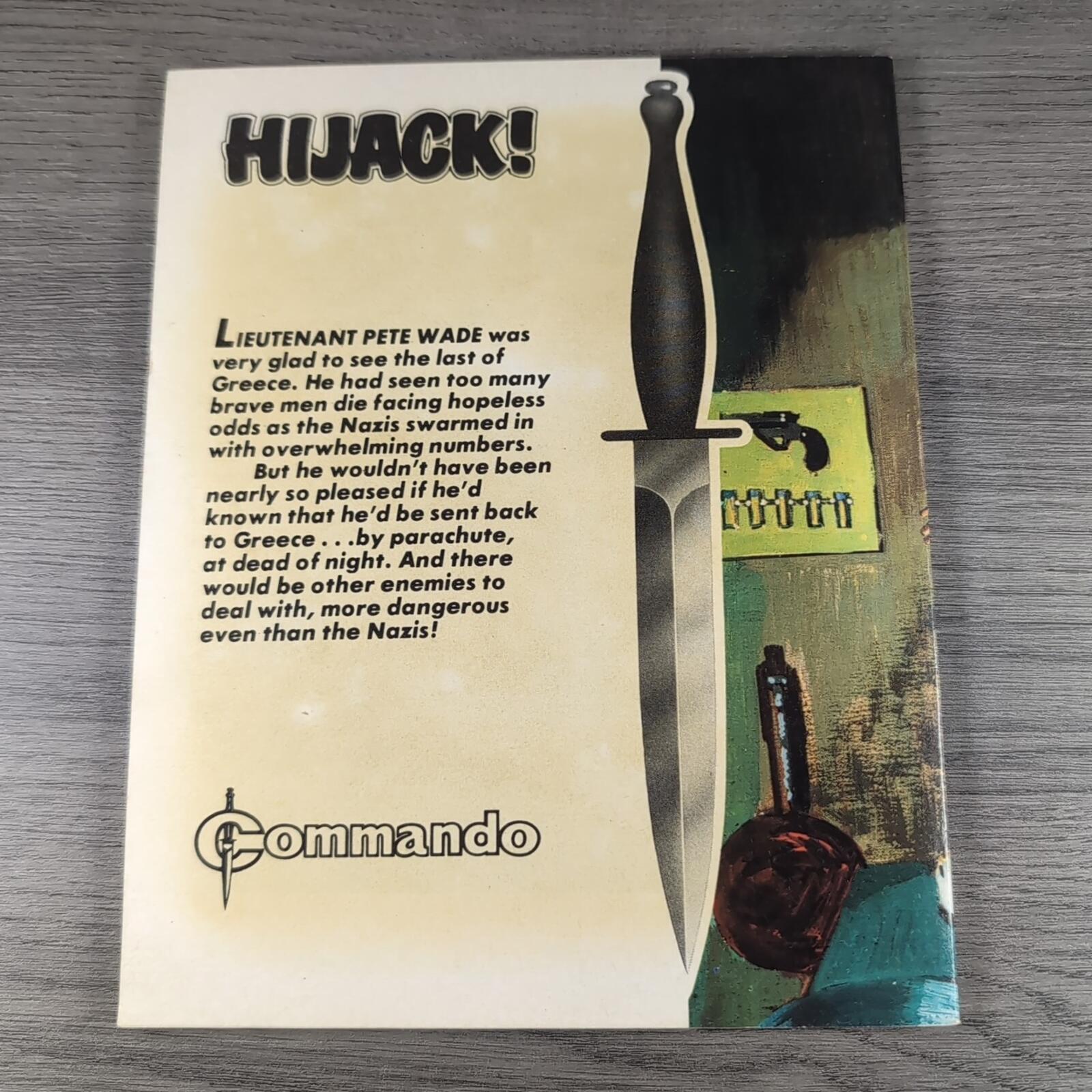 Commando Comic Issue Number 1692 Hijack!