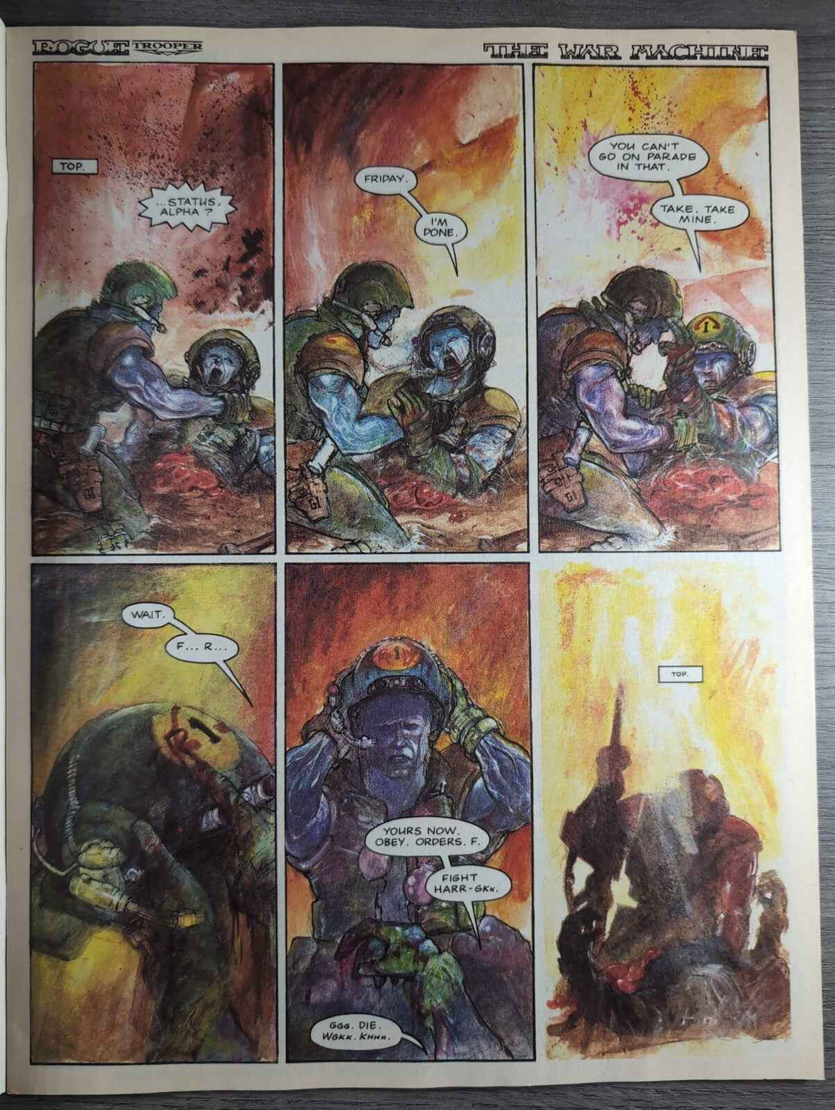 2000AD Prog 653 Featuring Judge Dredd Comic 18th Nov 1989 Vintage Retro Comic