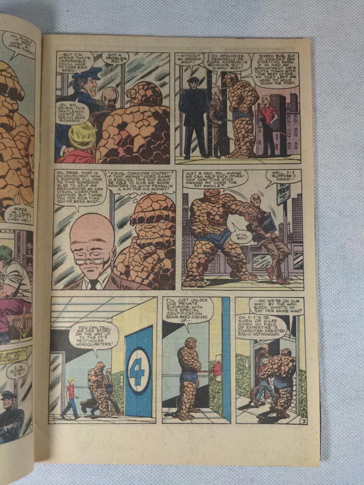 Marvel Comics Two-In-One The Thing And Video Wars #98 April 1983 - Vintage Comic