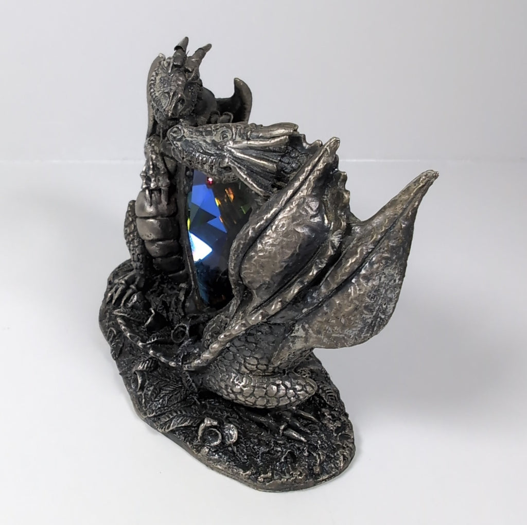 Myth & Magic Romancing The Dragon 3846 The Tudor Mint Pewter Metal Figure