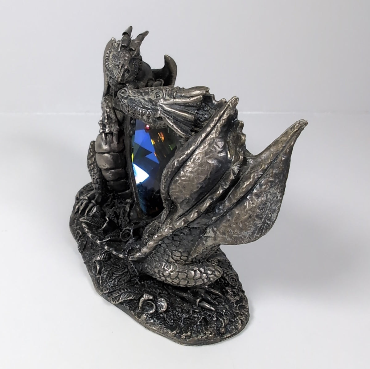 Myth & Magic Romancing The Dragon 3846 The Tudor Mint Pewter Metal Figure