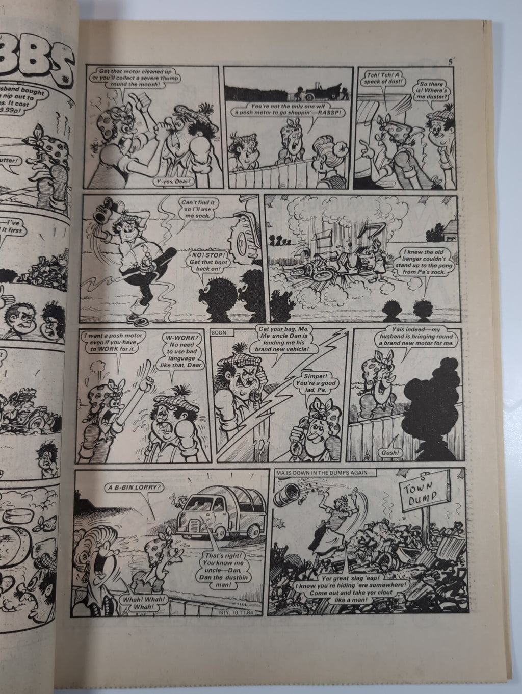 Nutty Comic Featuring Bananaman Issue No. 248 Oct 6th 1984 Vintage Comic