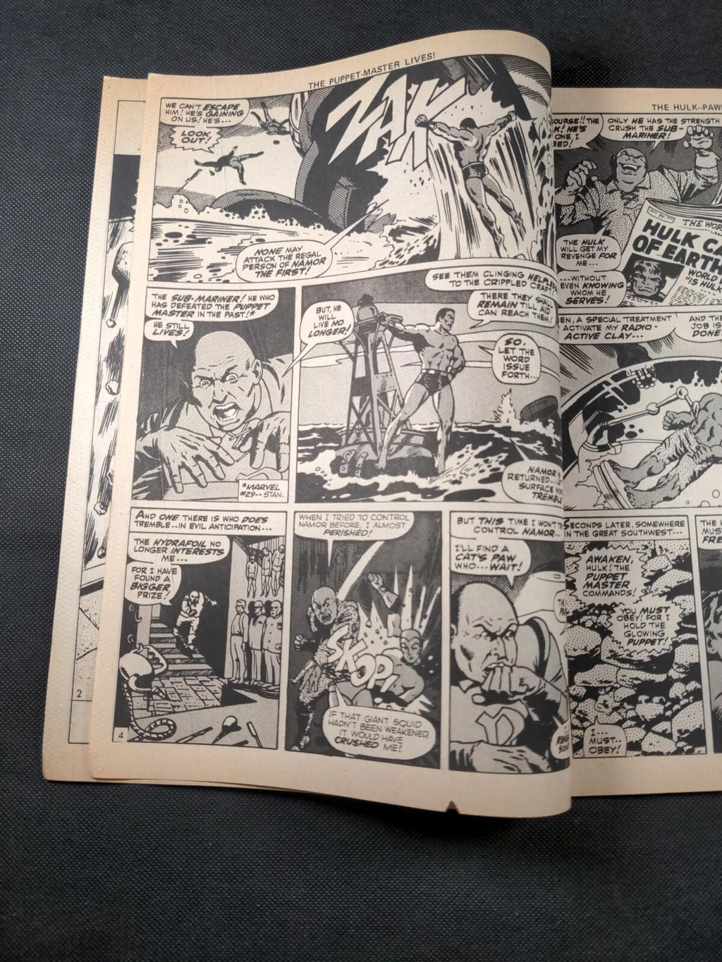Mighty World of Marvel Issue No 43 July 1973 Vintage Marvel UK - Vintage Comic - Retrorama UK