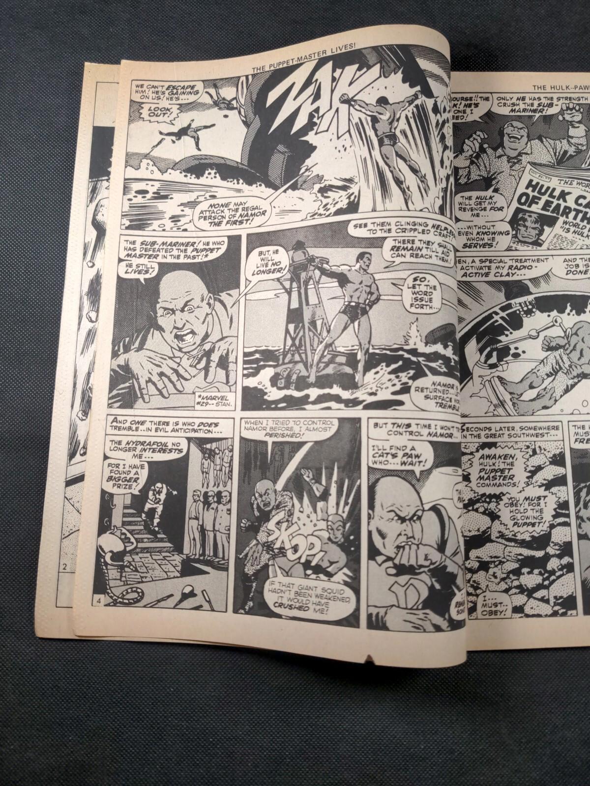 Mighty World of Marvel Issue No 43 July 1973 Vintage Marvel UK - Vintage Comic - Retrorama UK