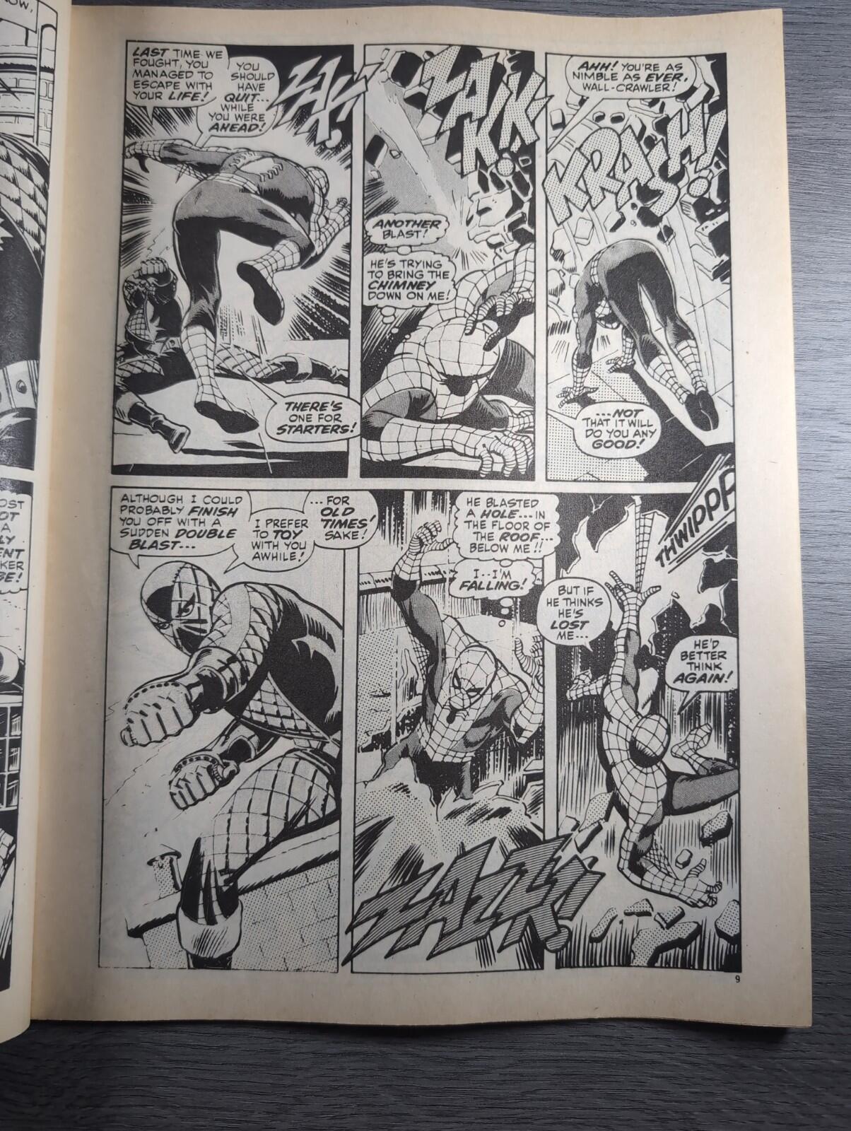 Spider-Man Comics Weekly No84 Marvel Comics UK 21st September 1974 Vintage Comic
