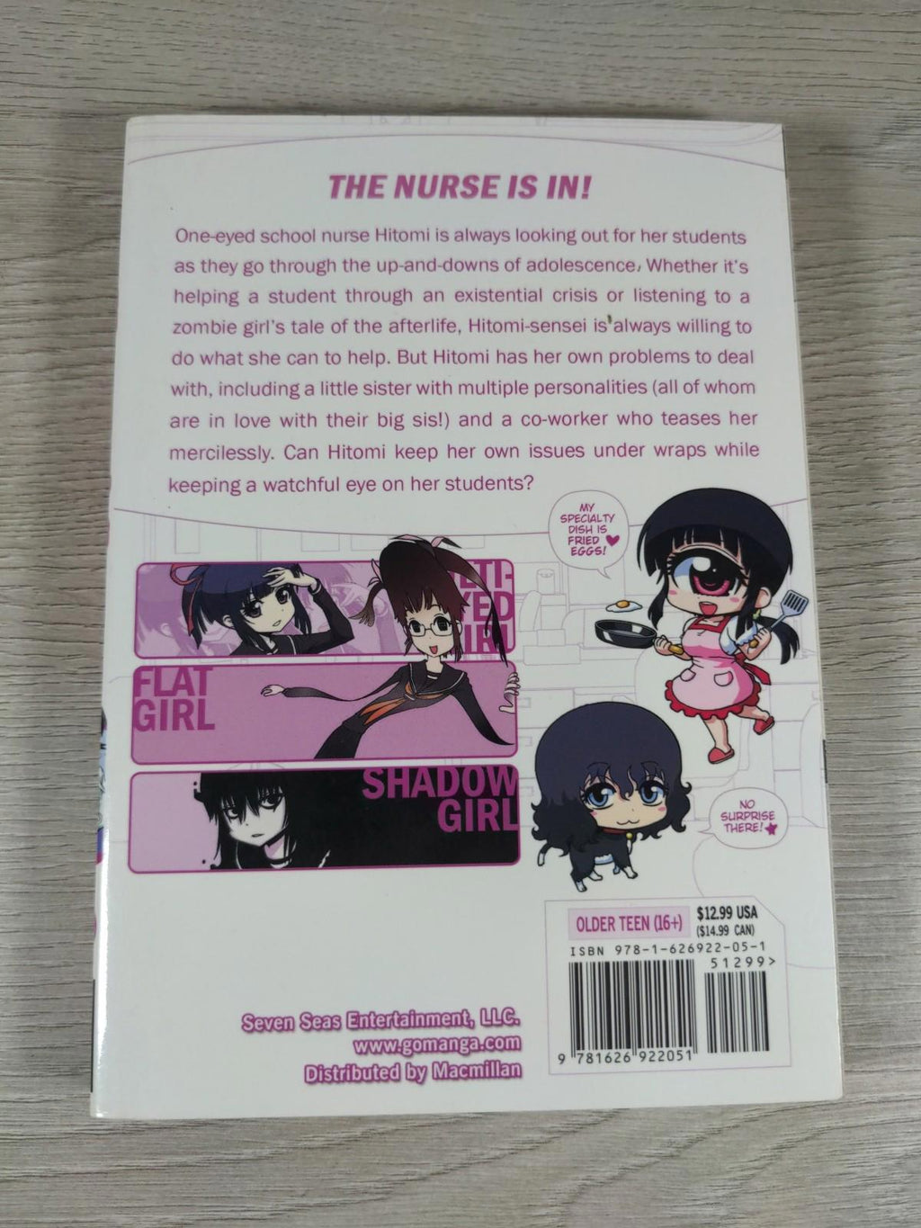 Nurse Hitomi's Monster Infirmary Vol. 3 by Shake-O Manga Paperback Book 2015