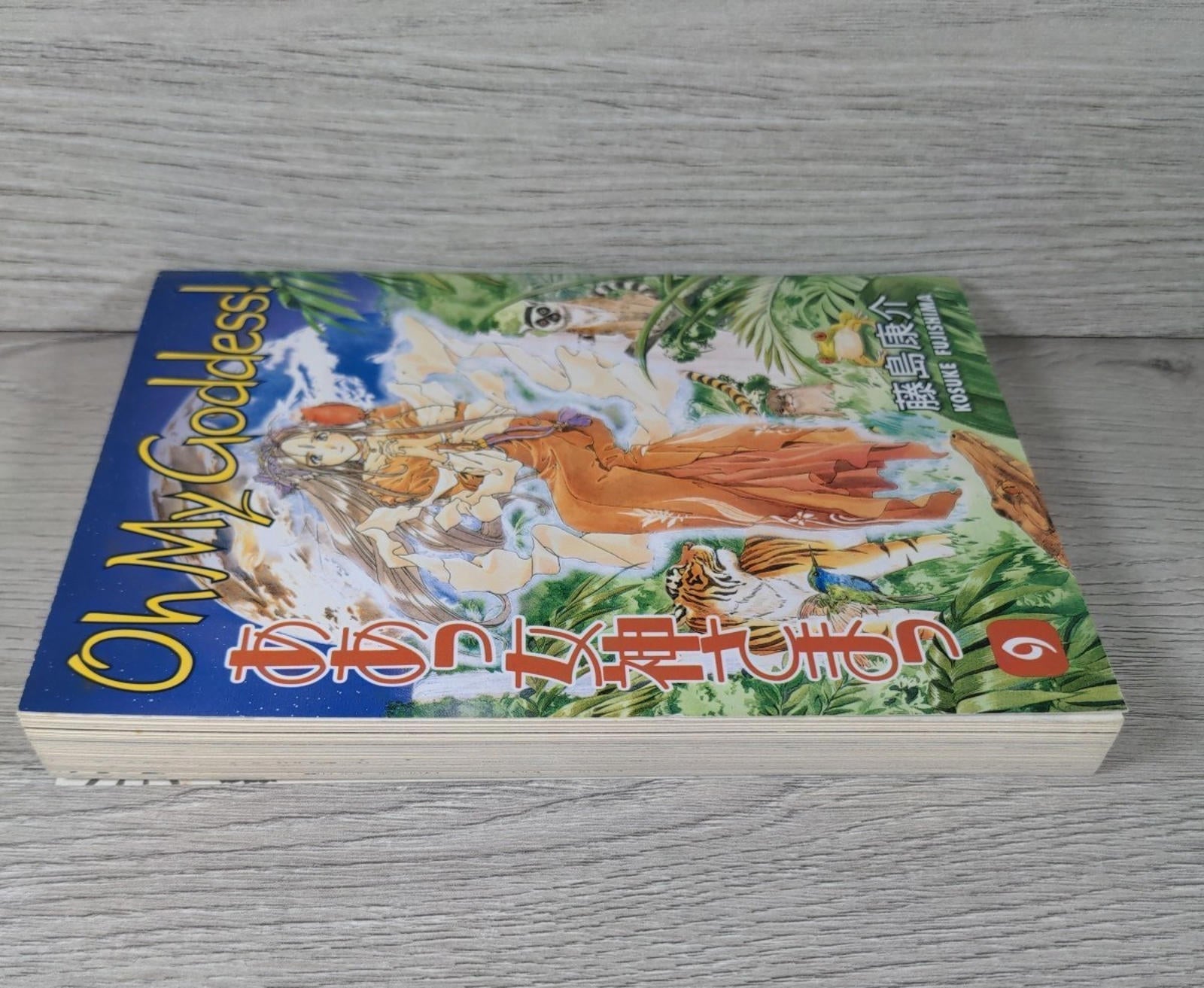 Oh My Goddess: Vol. 9 by Kosuke Fujishima Manga Paperback Book 2008 - Retrorama UK