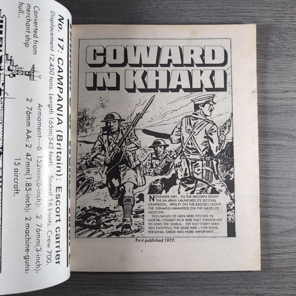 Commando Comic 2451 Coward In Khaki Vintage War Comic