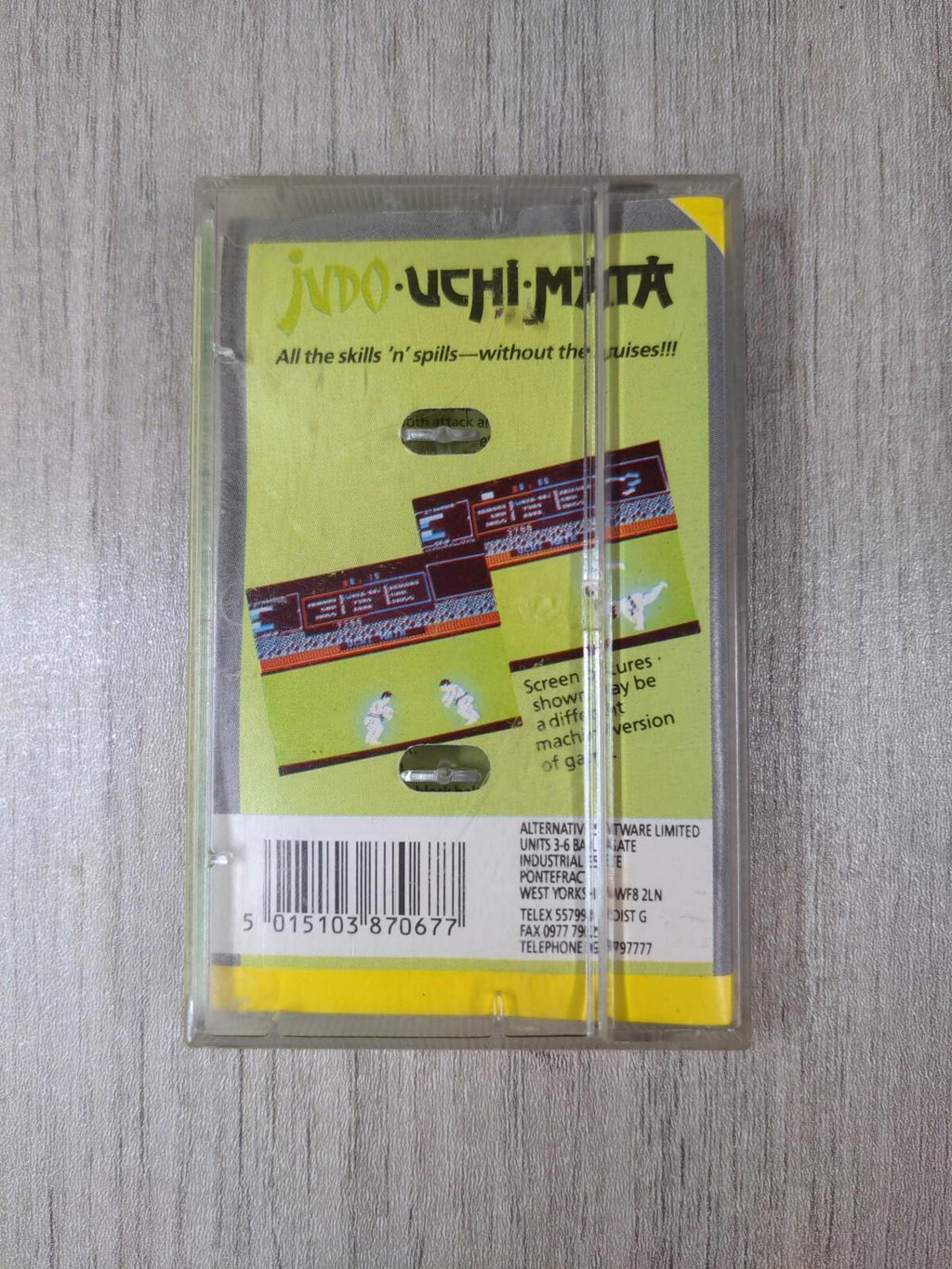 Judo Uchi Mata ZX Spectrum 48K 128K Video Game Cassette Tested & Working