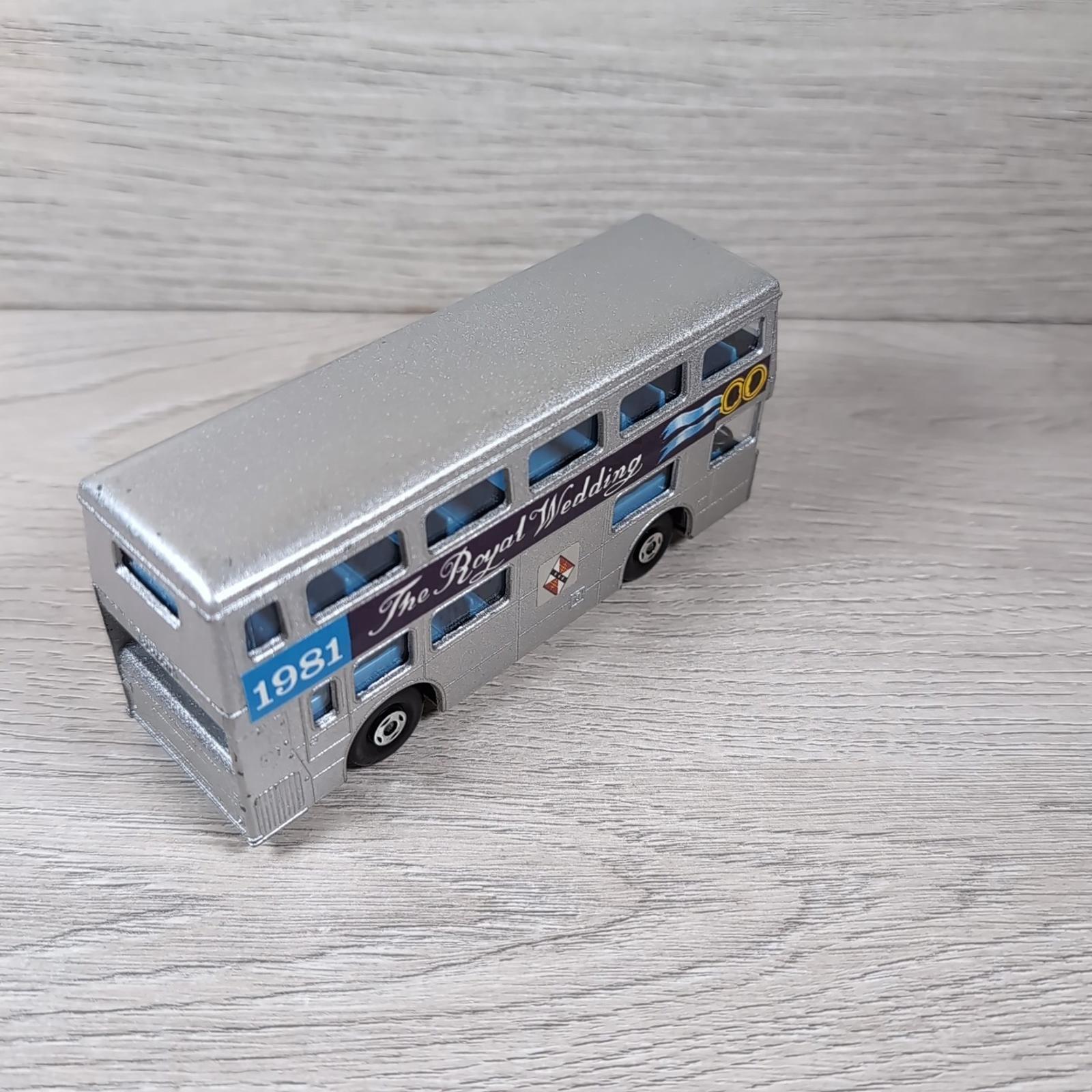Matchbox 1981 Limited Edition Royal Wedding Bus Diecast Model