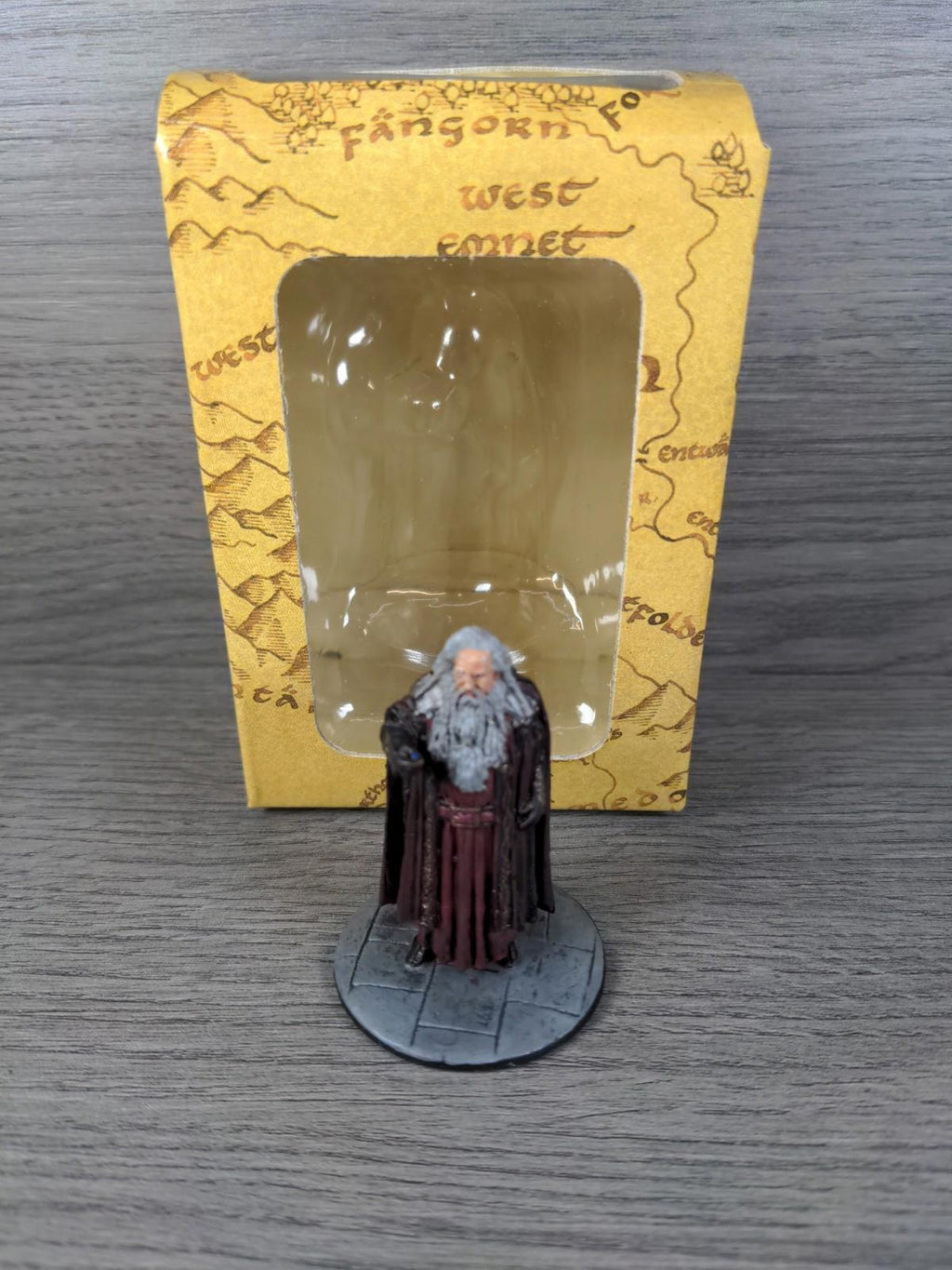 Eaglemoss Dwarf Lord Lord of the Rings Collectors Models Metal Figure