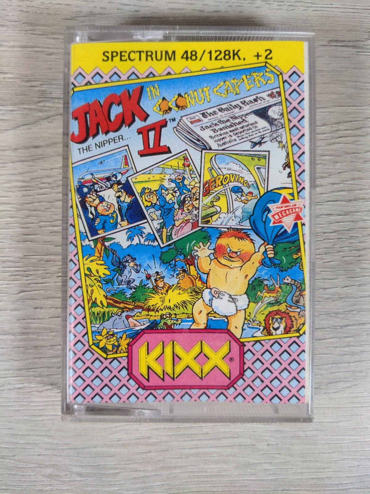 Jack The Nipper II ZX Spectrum 48K 128K Game Cassette Tested & Working - Retrorama UK