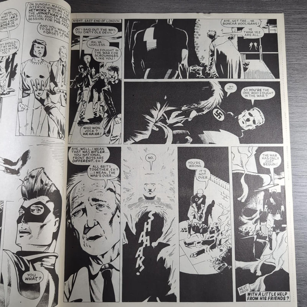 2000AD Prog 539 Featuring Judge Dredd 12th September 1987 Vintage Comic