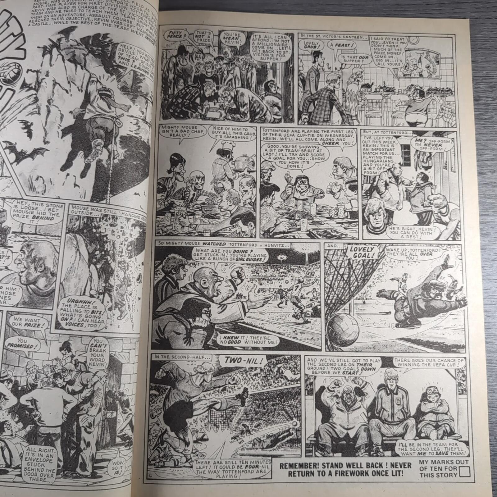 Roy of The Rovers 10th November 1984 Vintage Comic IPC Magazines