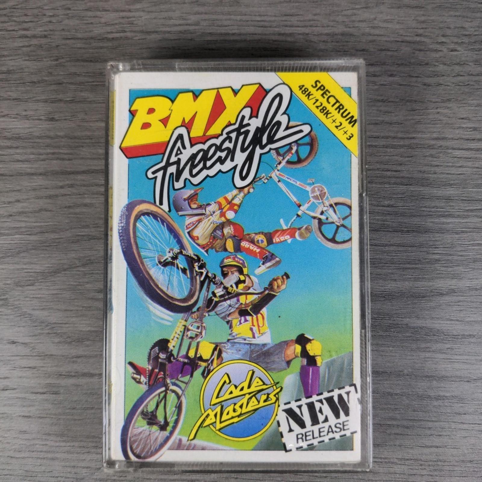 BMX Freestyle  ZX Spectrum 48/128K Game Cassette Code Masters Tested & Working