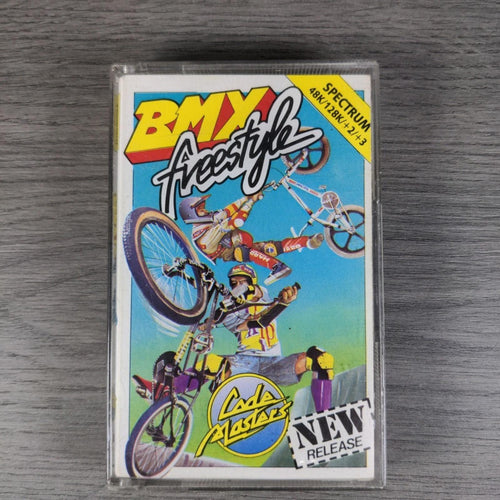 BMX Freestyle  ZX Spectrum 48/128K Game Cassette Code Masters Tested & Working