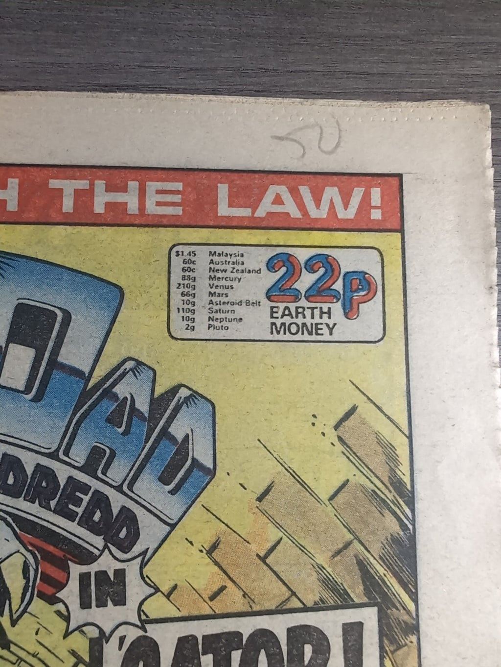 2000AD Prog 384 Featuring Judge Dredd Comic 22nd Sept 1984 Vintage Retro Comic