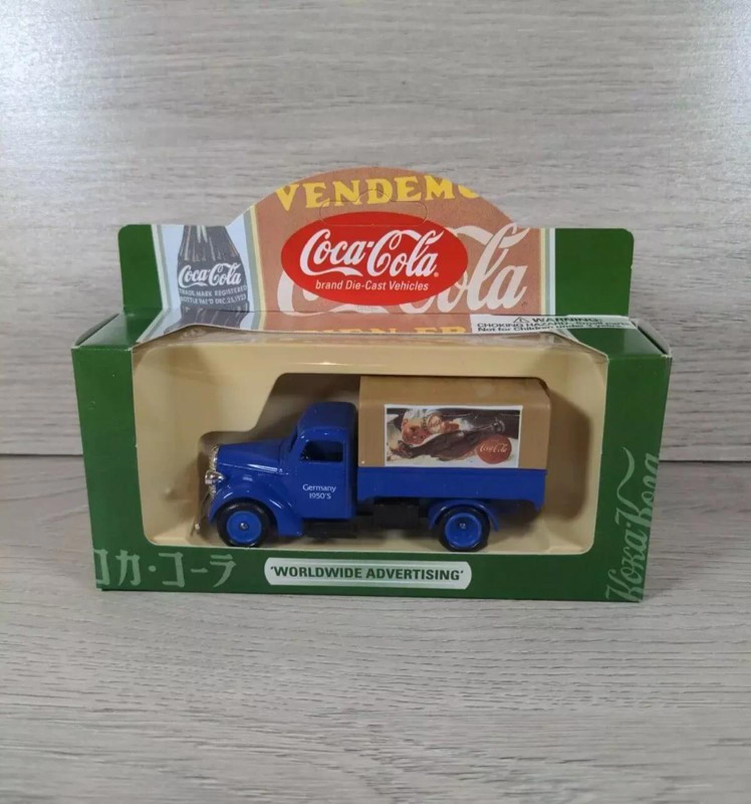 Lledo Coca Cola 1939 Ford Canvas Back Truck SL07001 Diecast Model Van