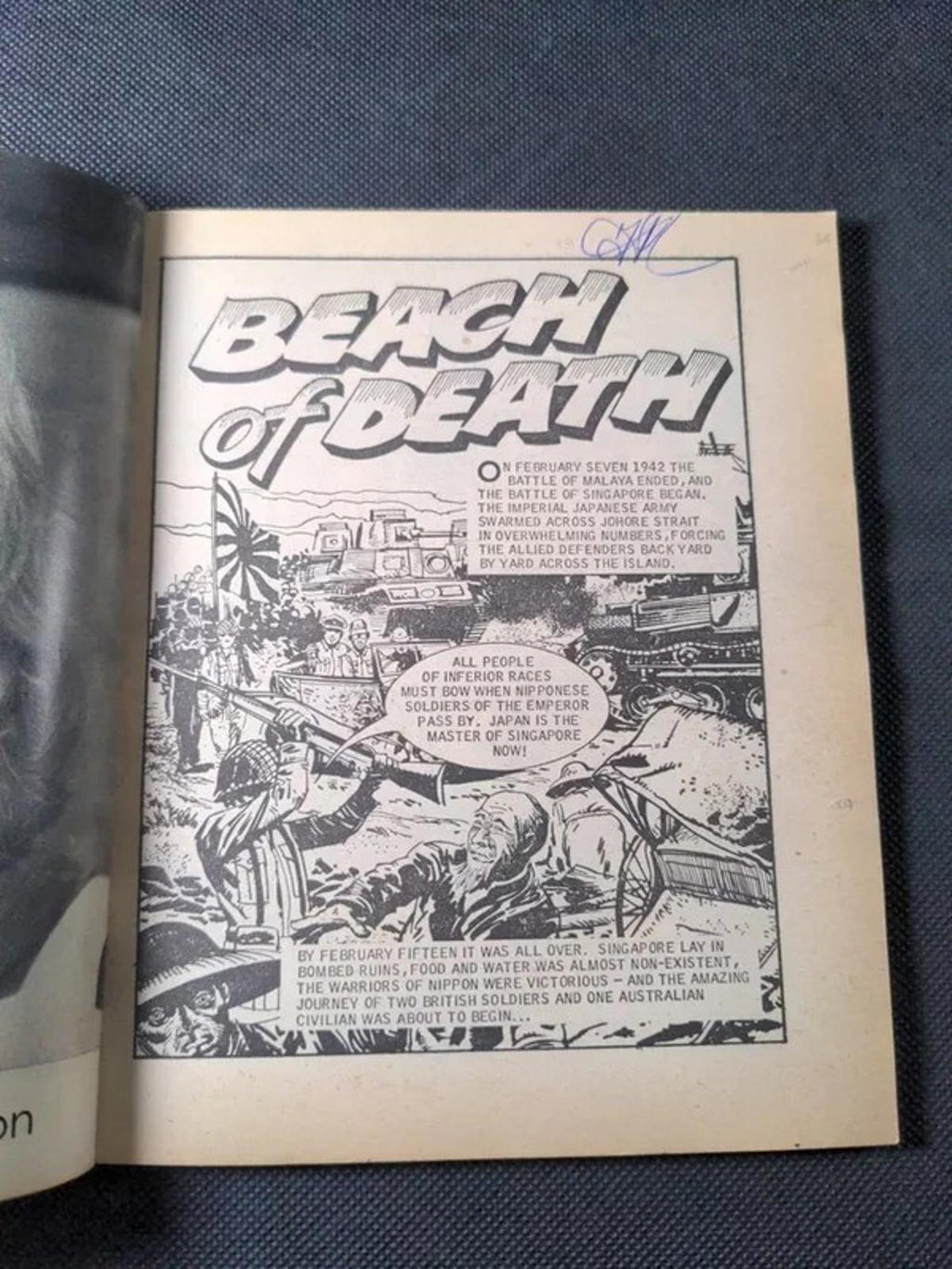 Commando Comic Issue Number 1062 Beach Of Death