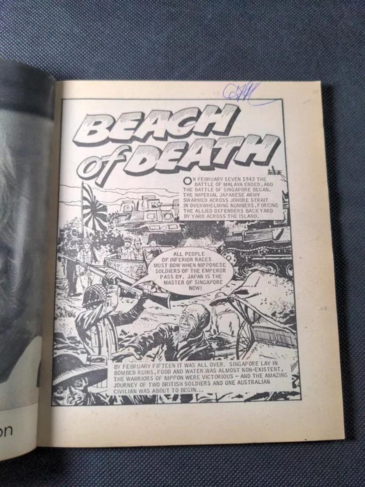 Commando Comic Issue Number 1062 Beach Of Death - Retrorama UK