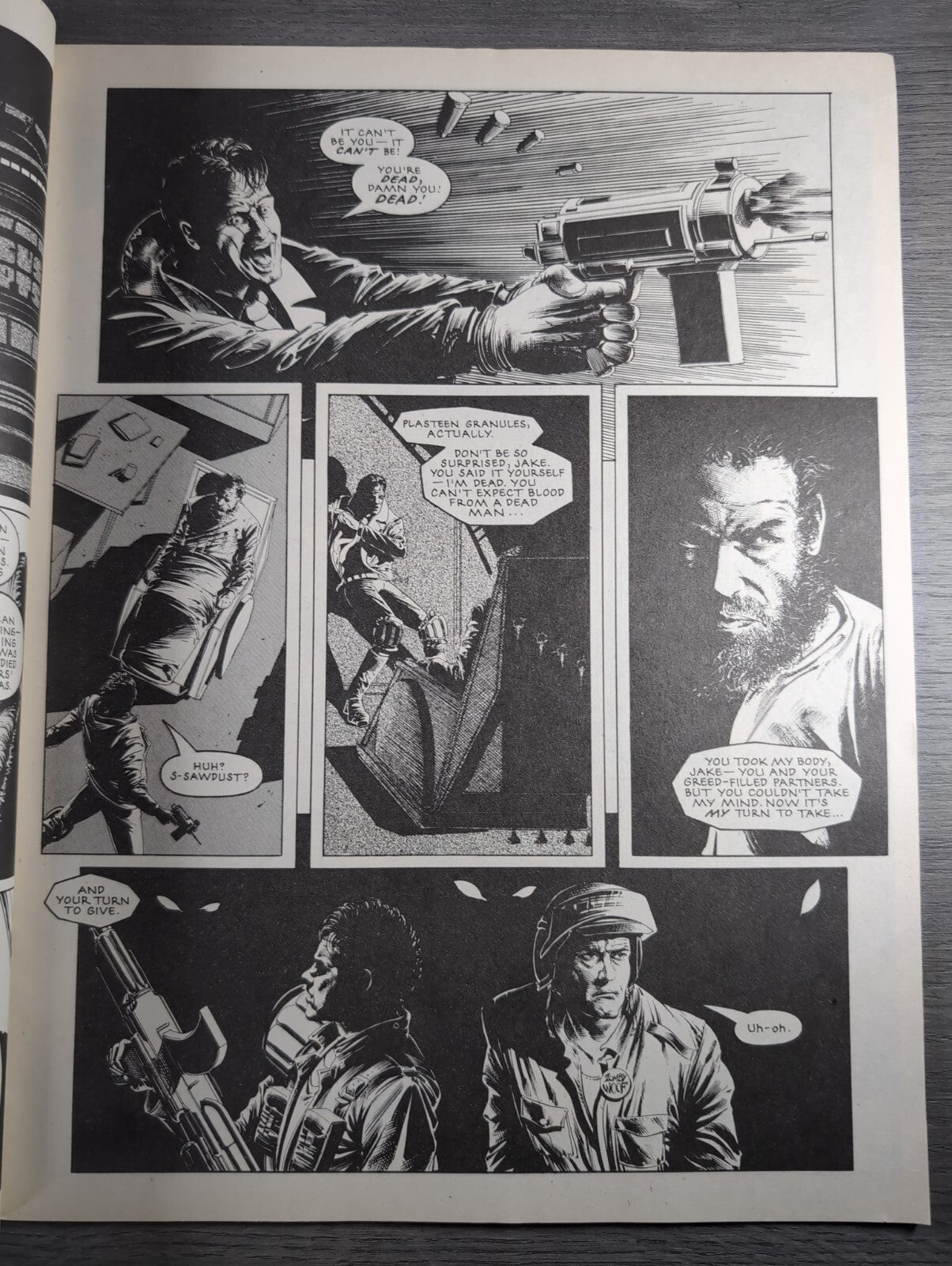 2000AD Prog 618 Featuring Judge Dread Comic 18th Maarch 1989 Vintage Retro Comic