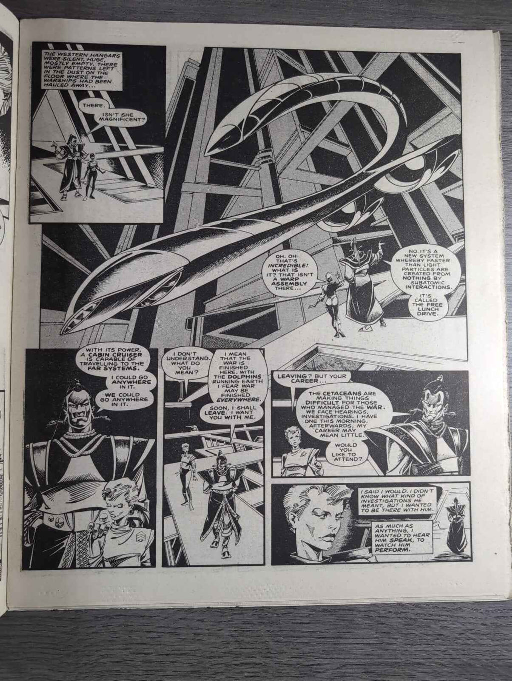2000AD Prog 465 Featuring Judge Dread Comic 12th April 1986 Vintage Retro Comic