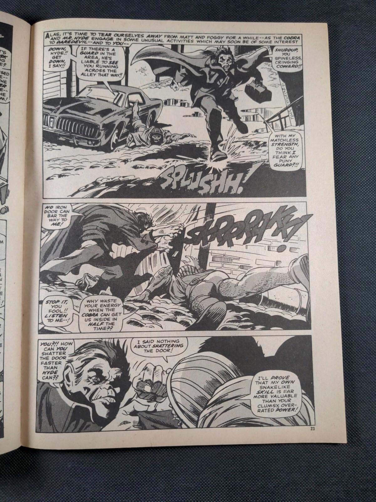 Mighty World of Marvel Comic Issue No 125 February 1975 Marvel UK Vintage Comic