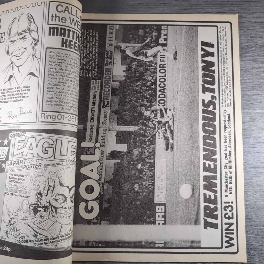 Roy of The Rovers 2nd February 1985 Vintage Comic IPC Magazines