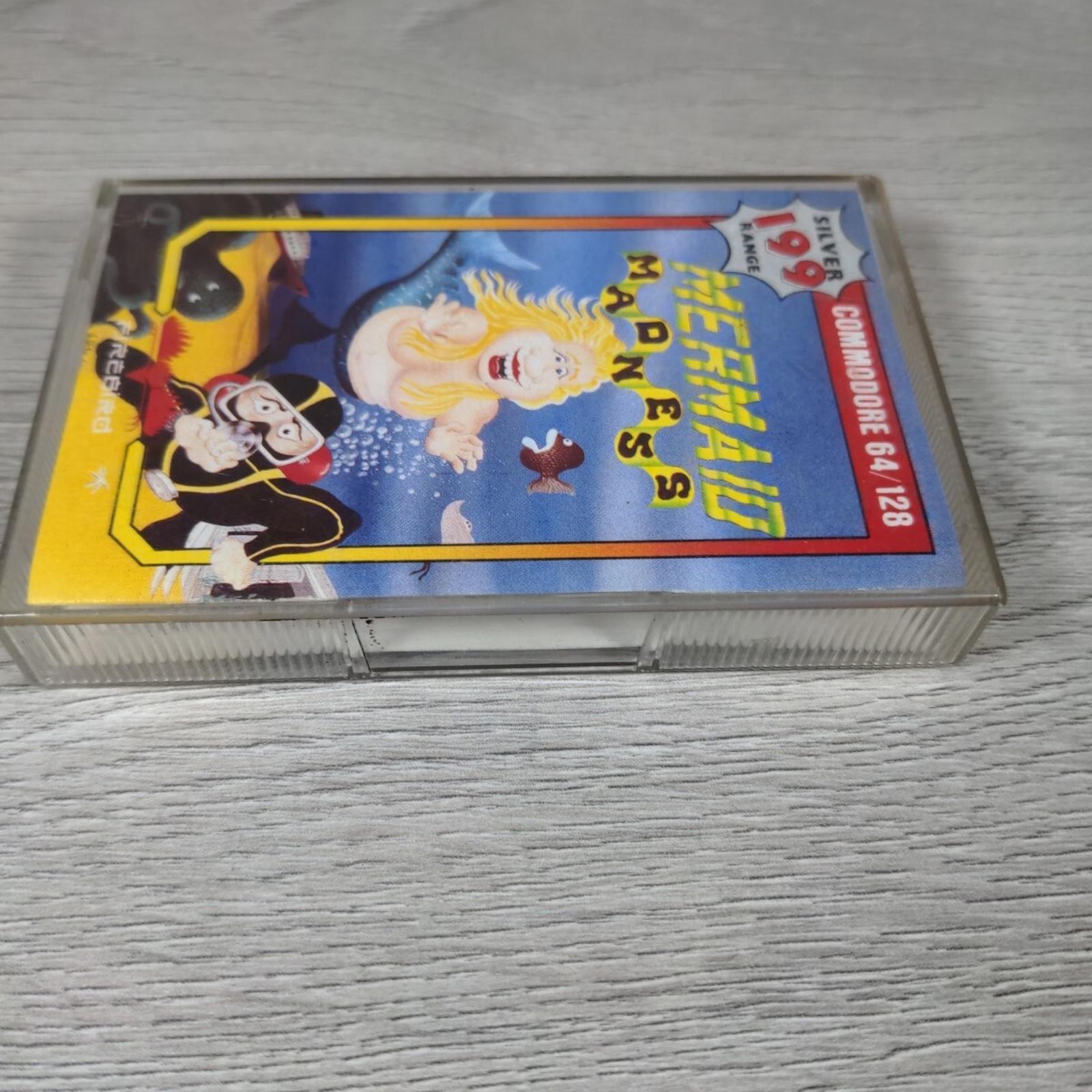 Mermaid Madness Commodore 64 C64 Game Cassette Tested & Working