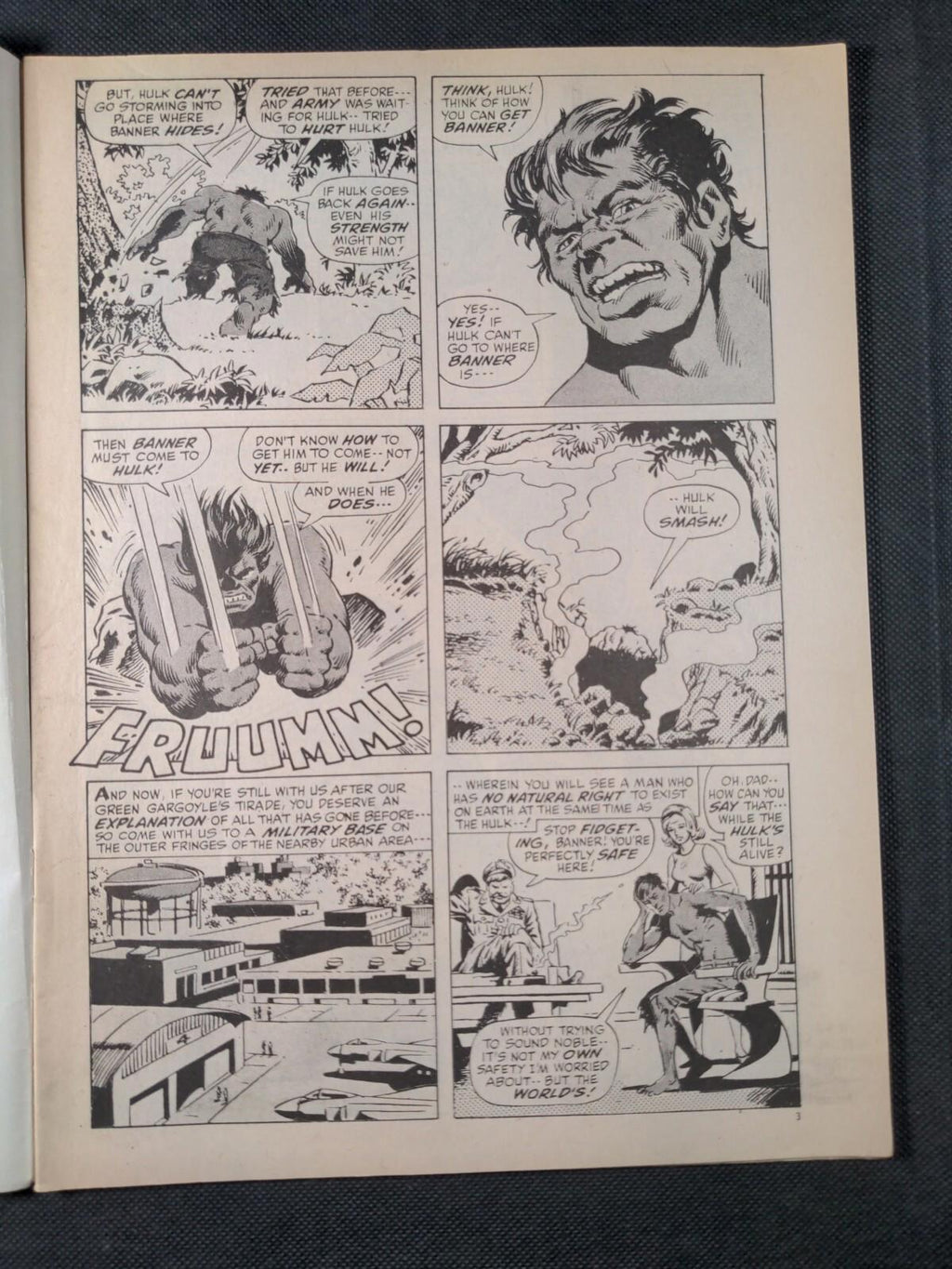 Mighty World of Marvel Issue No 93 July 1974 Marvel UK Vintage Comic - Retrorama UK