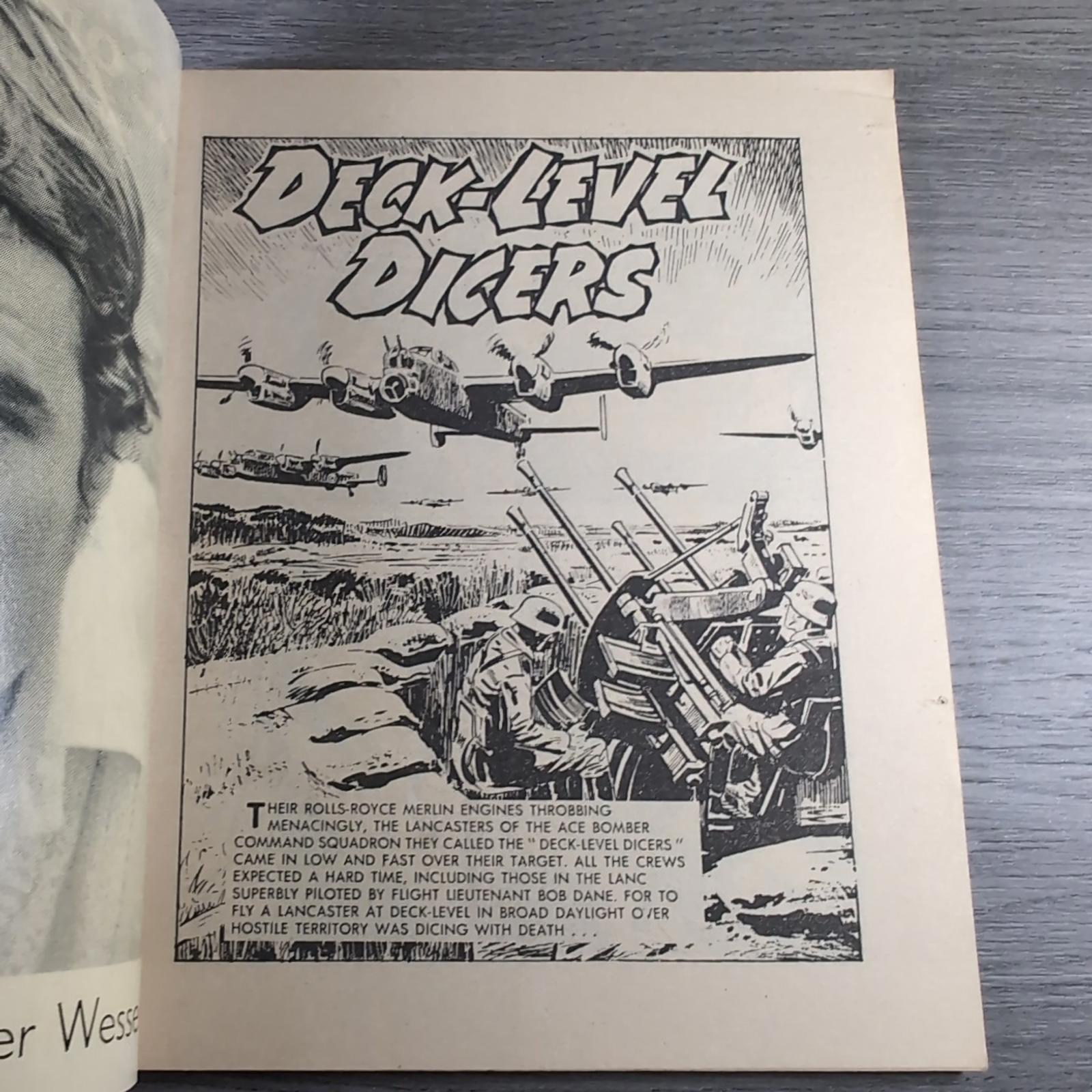 Commando Comic Issue Number 1232 Deck Level Dicers