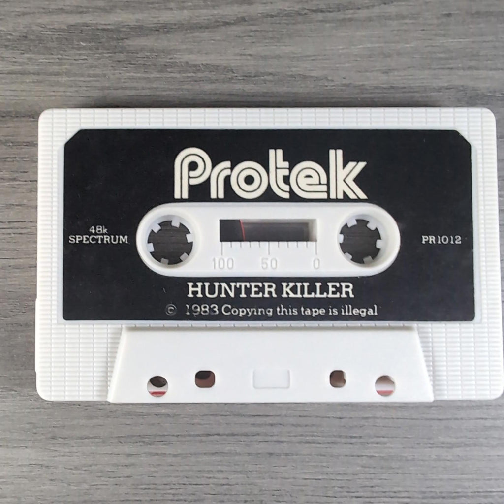 Hunter Killer - Protek 48K  ZX Spectrum Tested & Working 1983 Big Box PR1012 - Retrorama UK