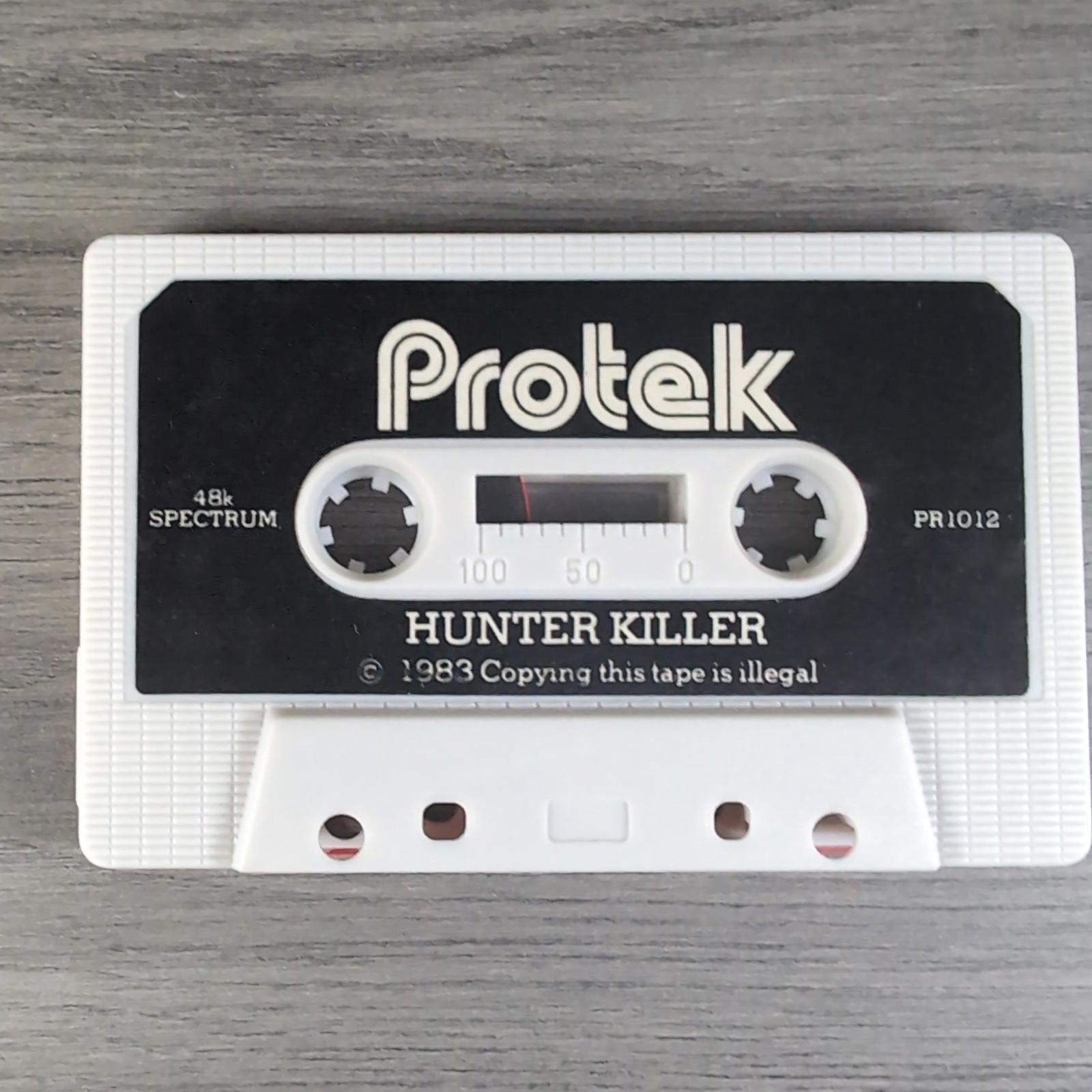 Hunter Killer - Protek 48K  ZX Spectrum Tested & Working 1983 Big Box PR1012 - Retrorama UK