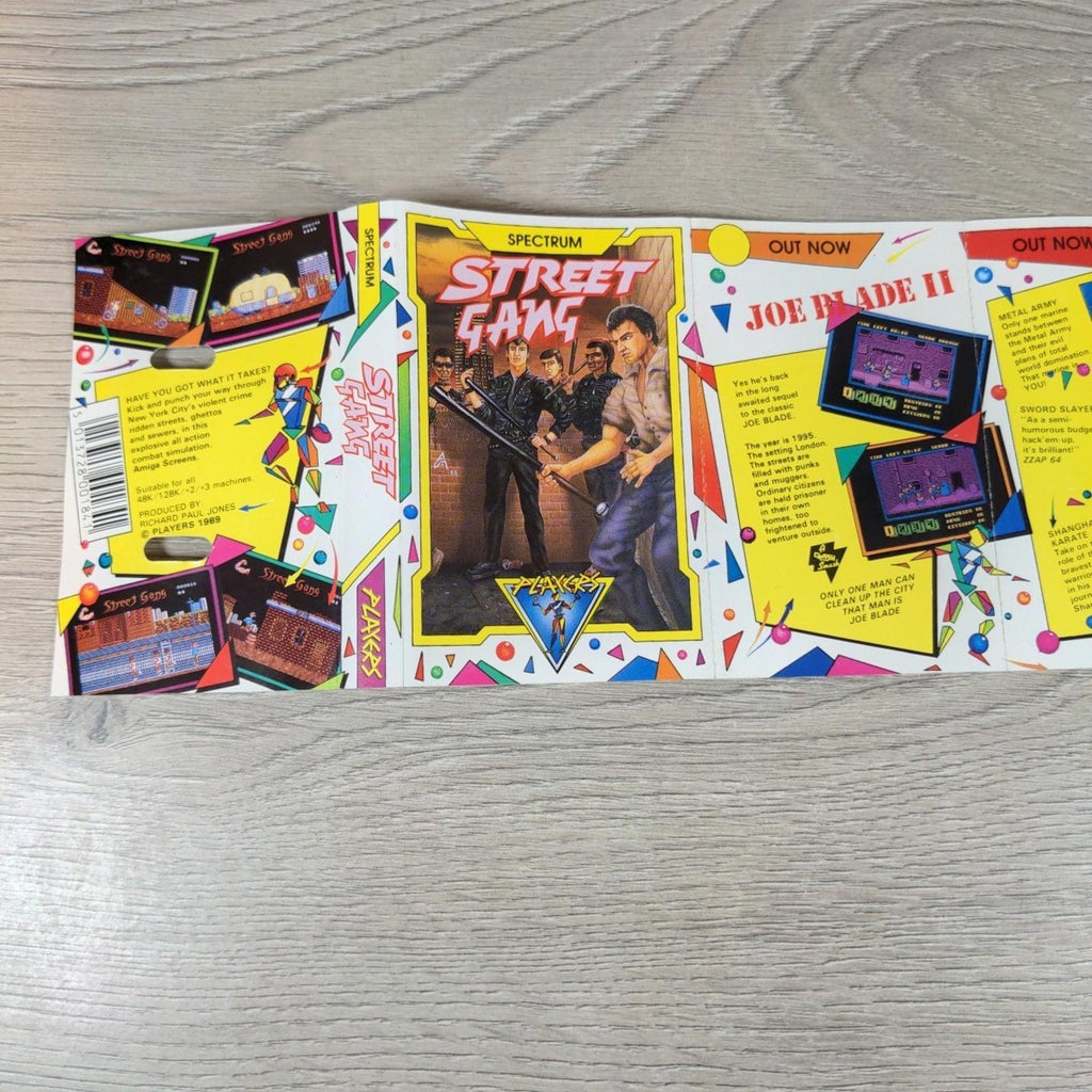 Street Gang ZX Spectrum 48/128K Game Cassette Players Tested & Working - Retrorama UK