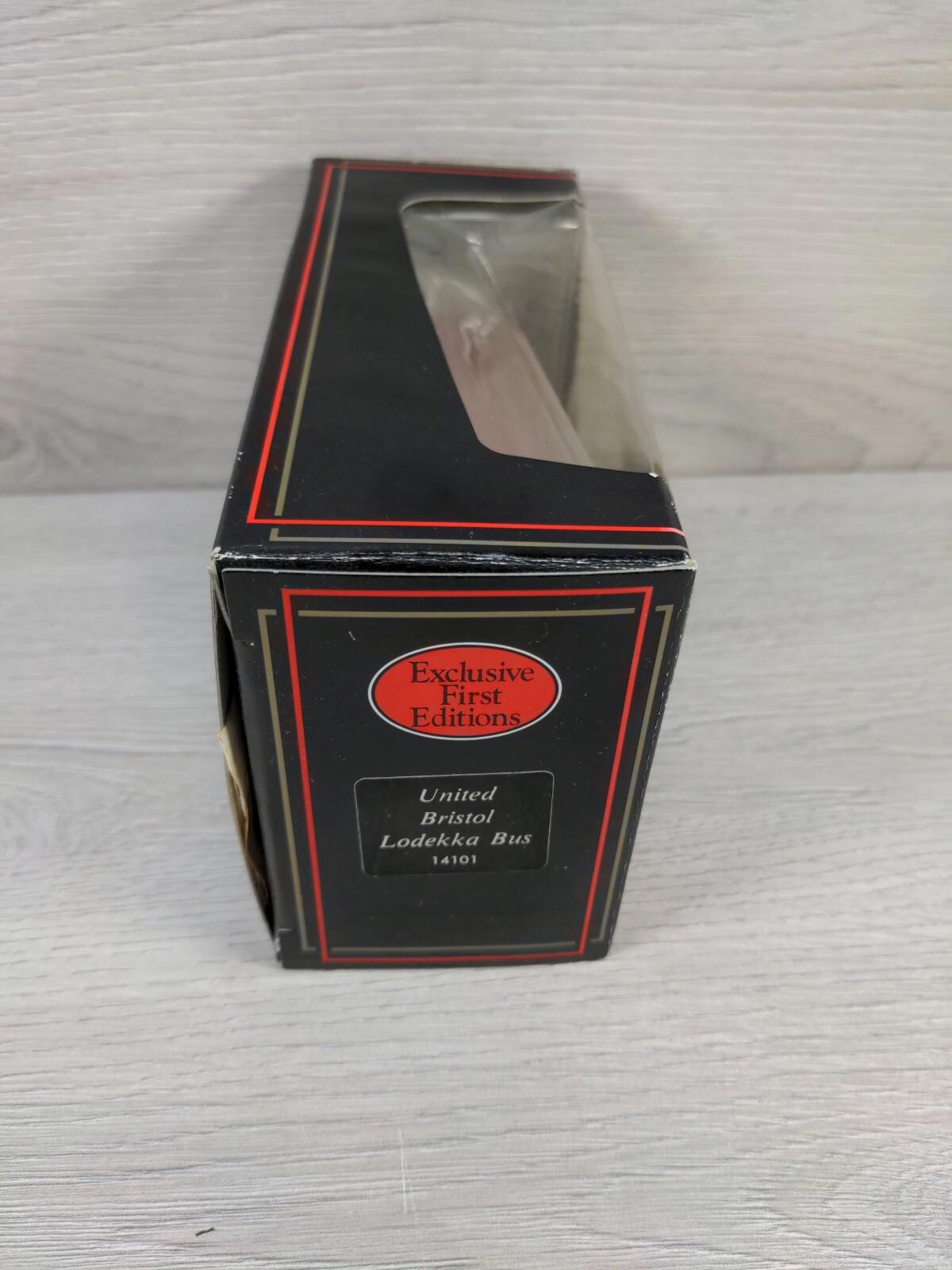 Exclusive First Editions United Bristol Lodekka Diecast Bus 14101  1:76 Scale