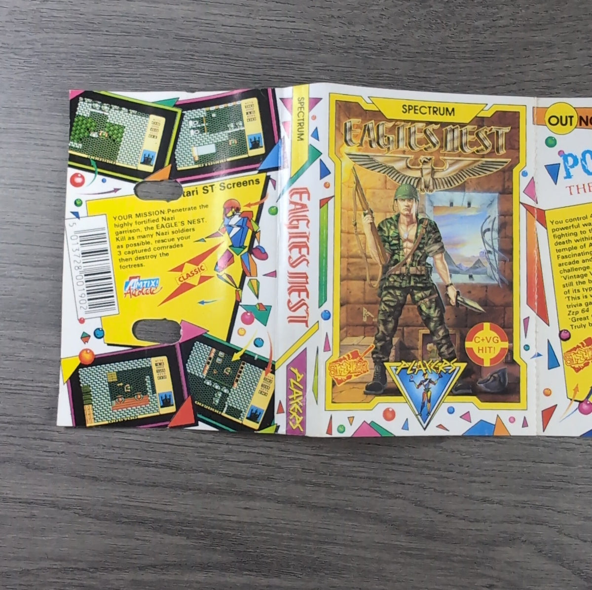 Eagles Nest ZX Spectrum 48/128K Game Tested & Working Retro Vintage Video Game