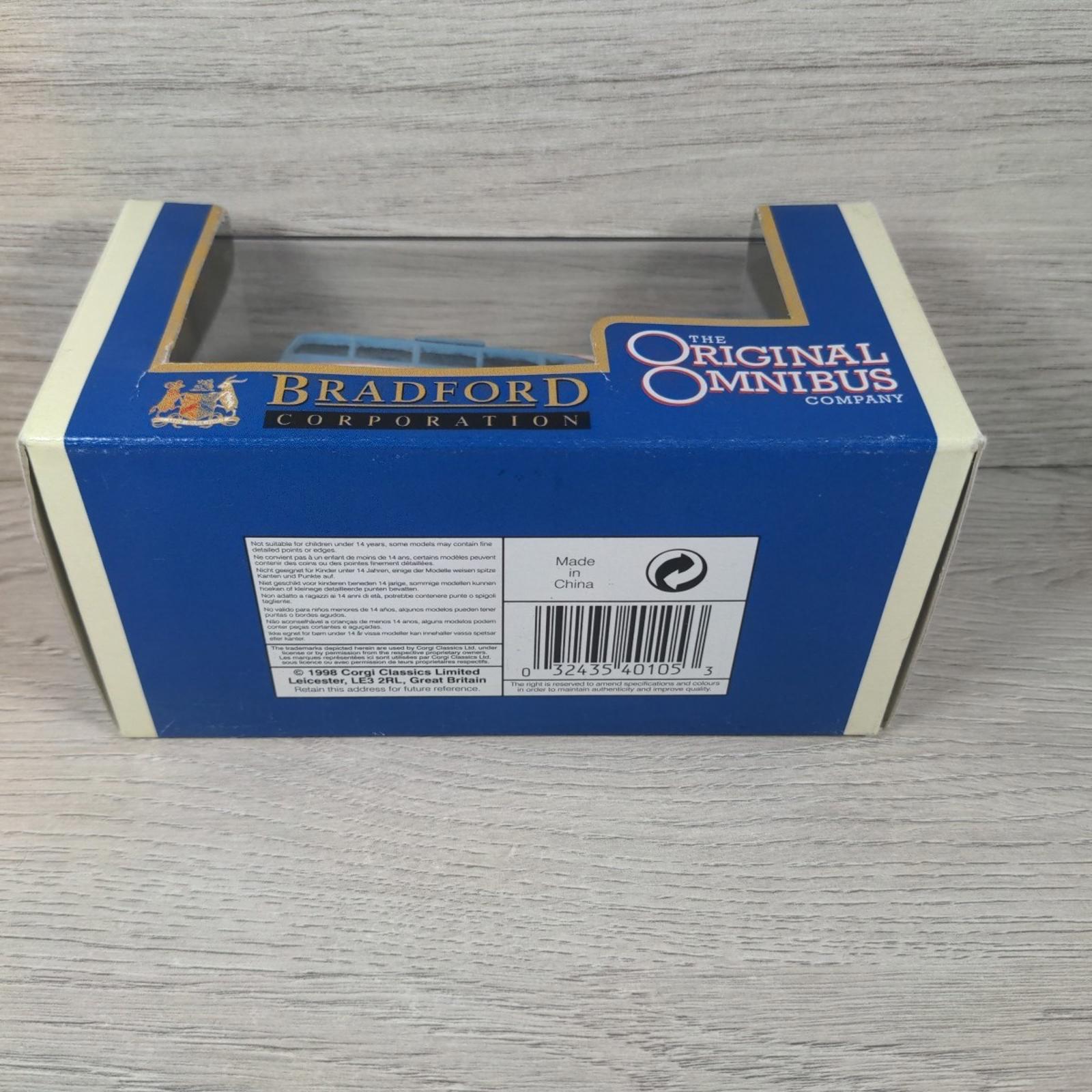 Corgi The Original Omnibus Company Bradford Corporation 40105 Die-Cast Model
