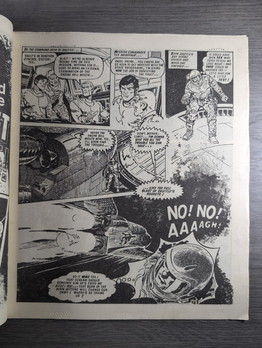 Eagle Comic Issue No. 256 14th Feb 1987 Vintage Retro UK Comic
