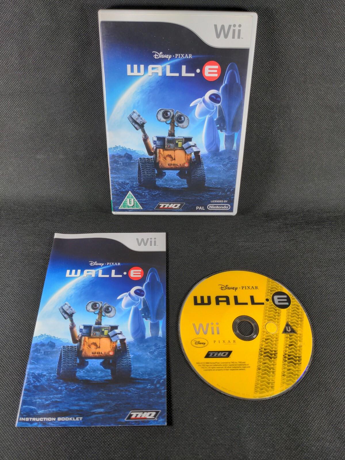 Disney Pixar WALL.E Nintendo Wii Game 2007 PAL Region