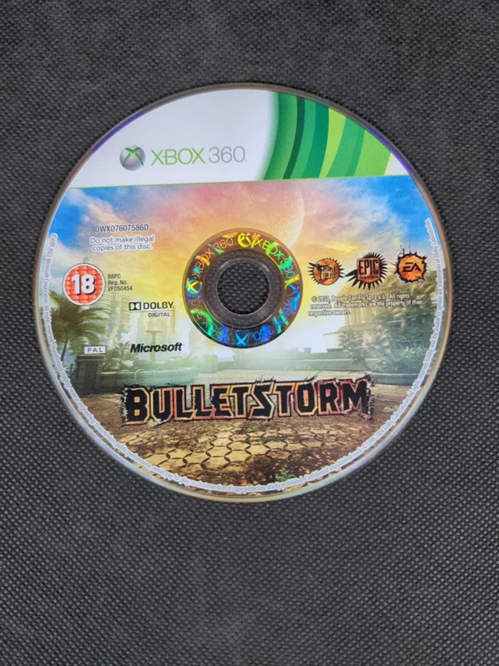 Bulletstorm Epic Edition Xbox 360 Game + Manual Tested & Working