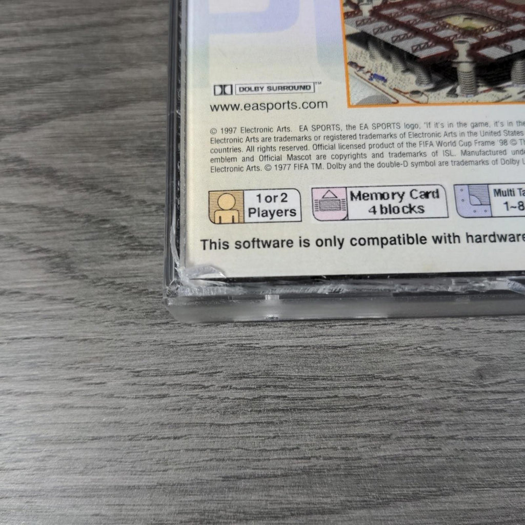 FIFA 98 Road To World Cup Game Playstation 1 PS1 EA Sports Tested & Working