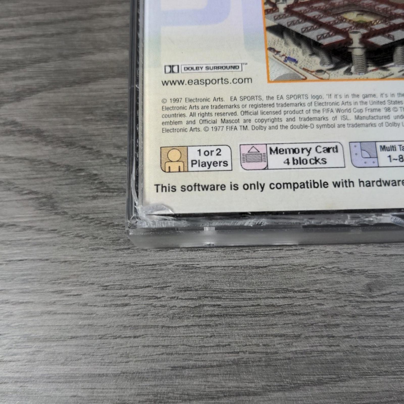 FIFA 98 Road To World Cup Game Playstation 1 PS1 EA Sports Tested & Working