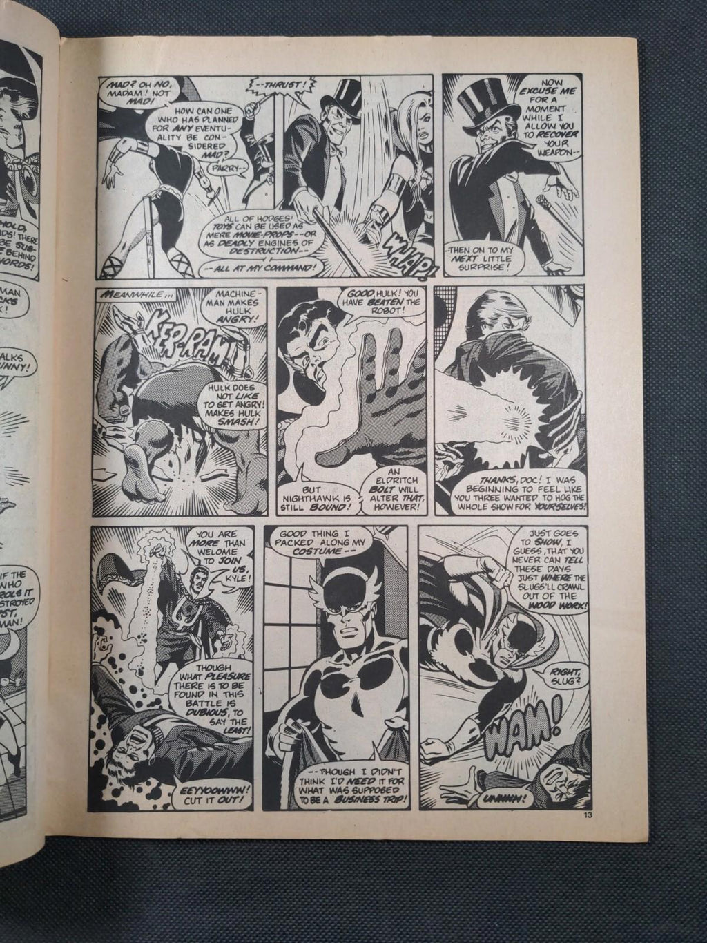Marvel Comics - Rampage Starring The Daring Defenders - Issue No 30 May 1978