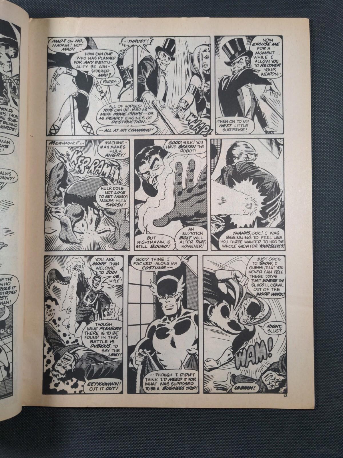 Marvel Comics - Rampage Starring The Daring Defenders - Issue No 30 May 1978