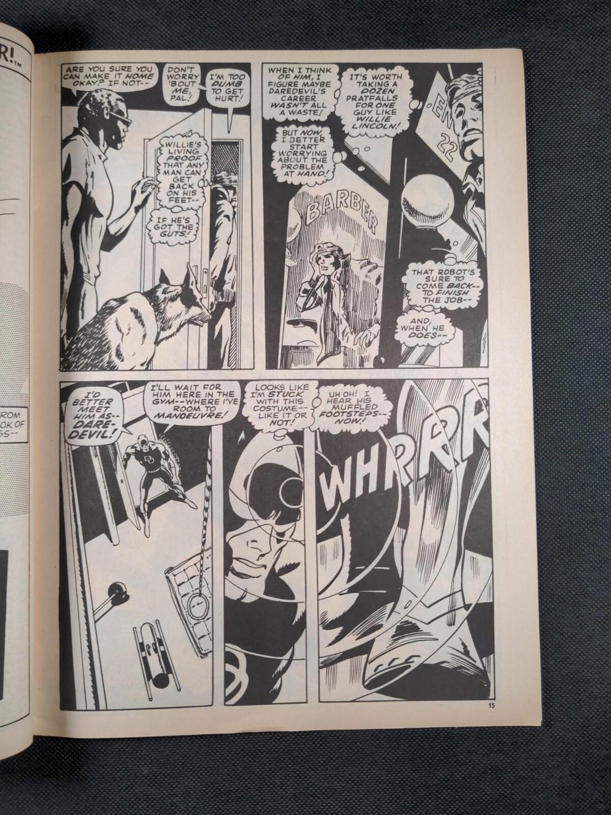 Mighty World of Marvel Issue No 162 November 1975 Vintage Marvel UK Comic