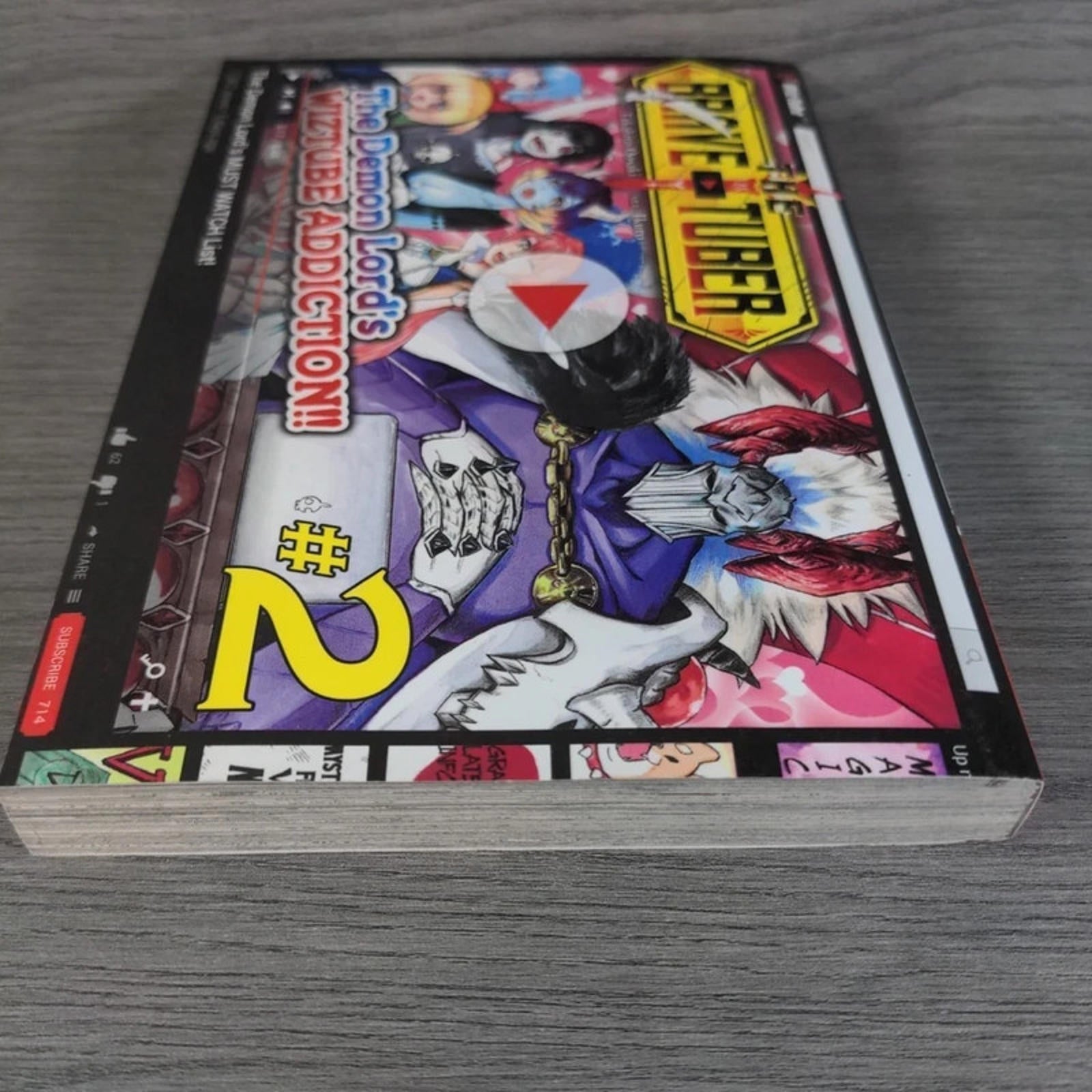 The Brave-Tuber Vol. 2 by Takahito Oosaki Manga Paperback Book 2020 - Retrorama UK